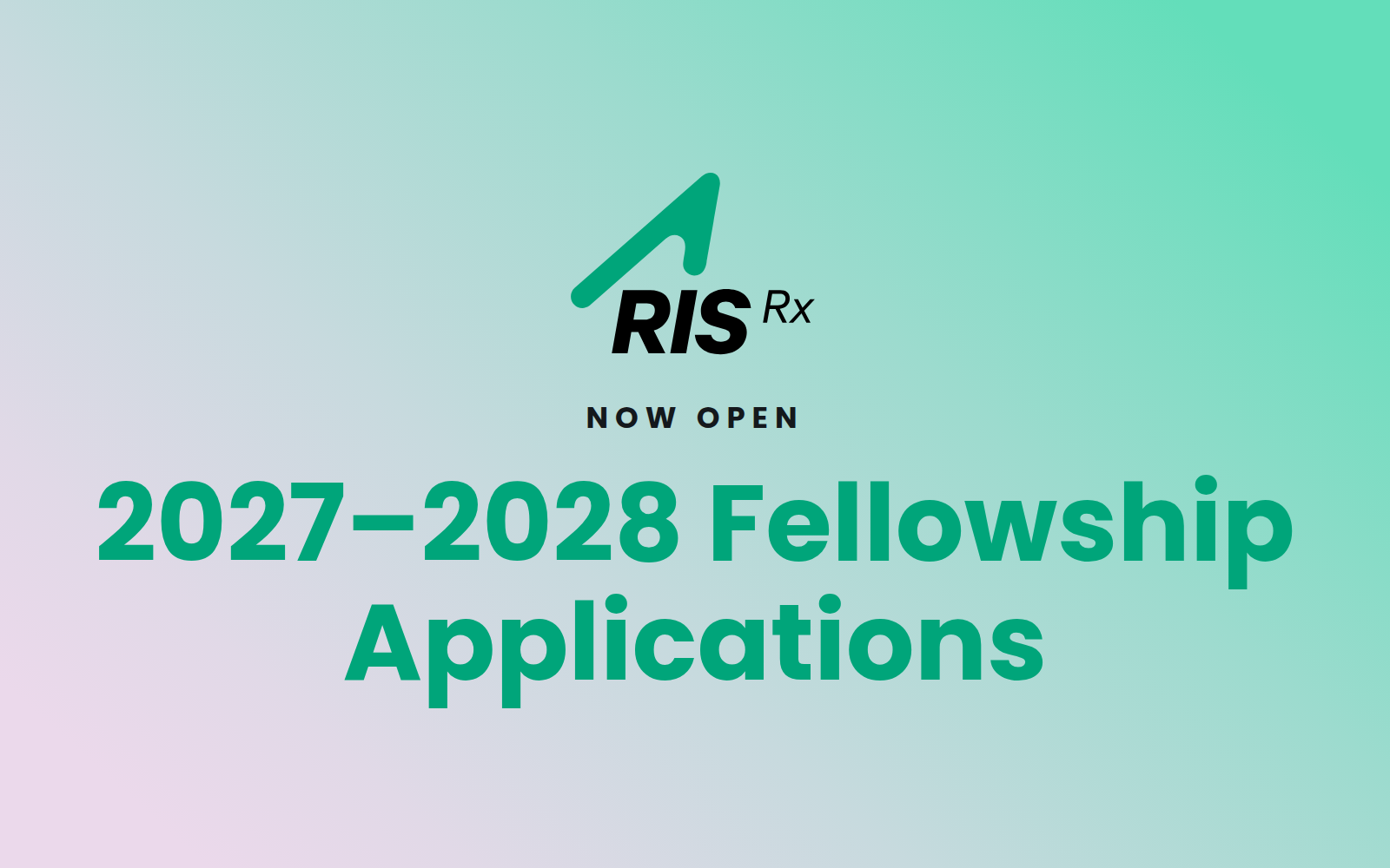 The RIS Rx Pharmacy Fellowship Returns for 2027–2028